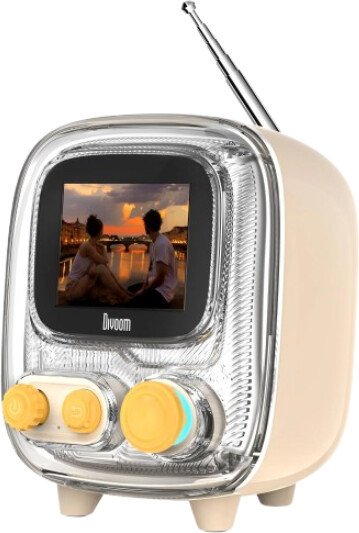Беспроводная колонка Divoom Tiivoo 2 (бежевый)