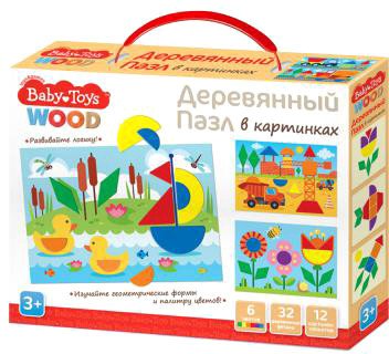 

Мозаика/пазл Десятое королевство Baby Toys 04097