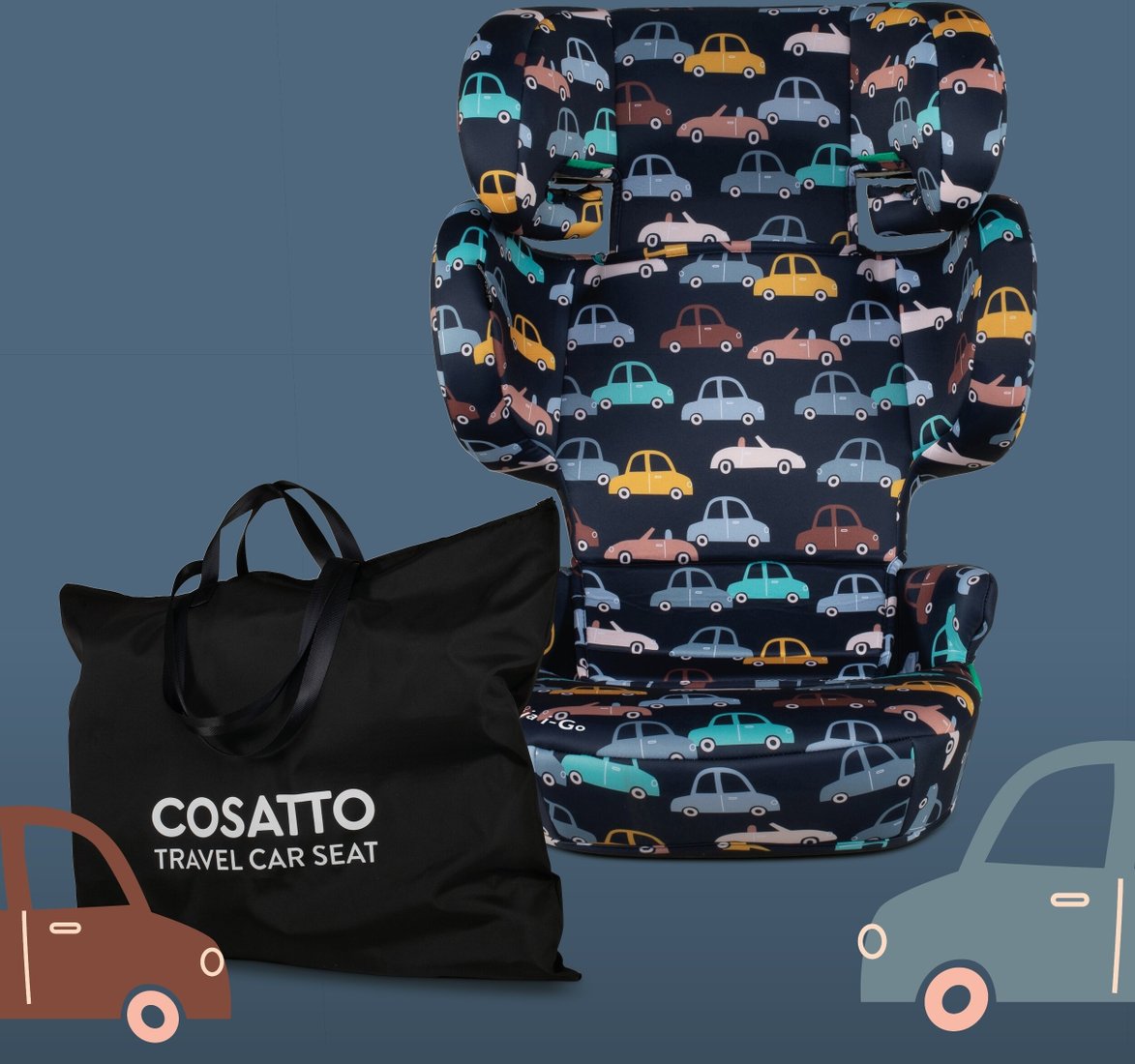 Детское автокресло Cosatto Ninja I-Go R129 Travel (beep beep)