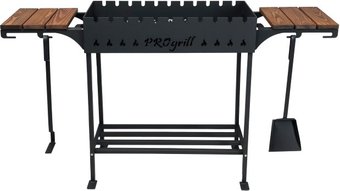 Мангал для дачи Progrill Манчестер Вуд XL (5 мм)