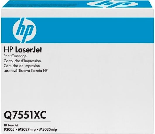 

Картридж HP Q7551XC