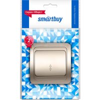 Выключатель проходной Smart Buy SBE-02c-10-SW12-0-c (шампань)