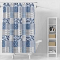 Шторка-занавеска для ванны Perfecto Linea Secret 36-118104 (калейдоскоп)