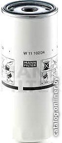 Масляный фильтр MANN-filter W11102/34