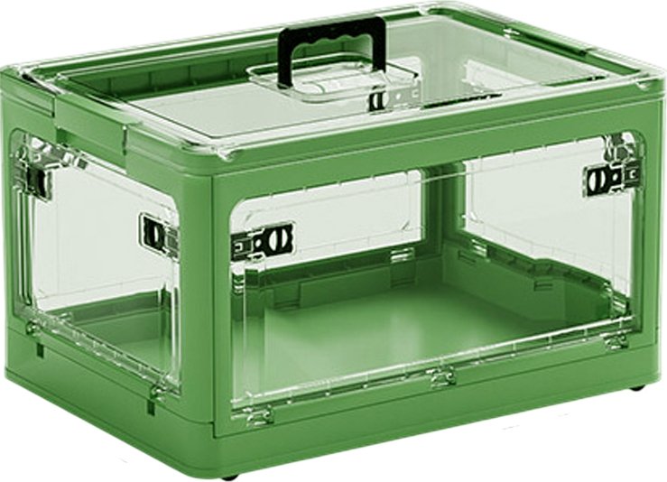 

Органайзер для хранения Happy Home Многофункциональный складной с ручками HH-016 40 л (зеленый)