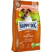 Сухой корм для собак Happy Dog Sensible Mini Toscana (с уткой и лососем) 4 кг
