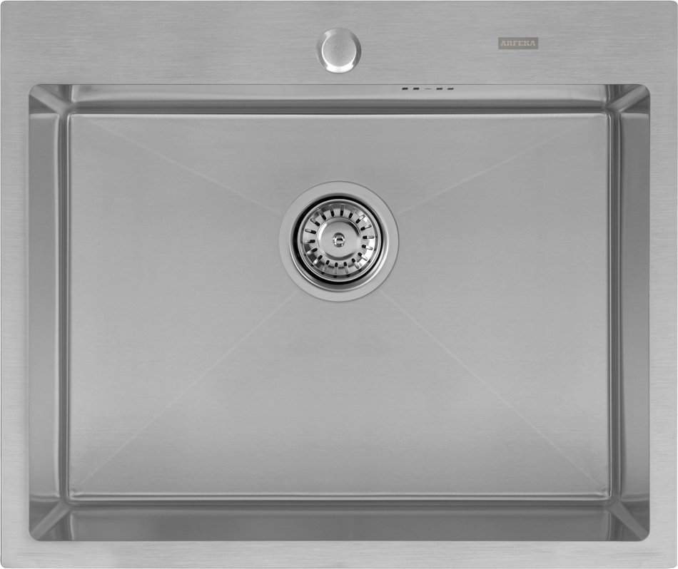 

Кухонная мойка ARFEKA AF 600*505 Satin Nano