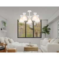 Припотолочная люстра Ambrella light TR3179/5 WH (белый)