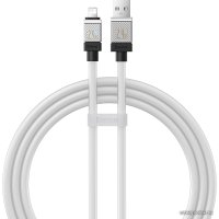 Кабель Baseus CoolPlay Series USB Type-A - Lightning (1 м, белый)