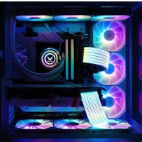 Система жидкостного охлаждения для процессора Valkyrie Jarn 360 ARGB (белый)