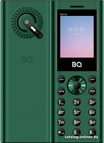 BQ BQ-1858 Barrel (зеленый) кнопочный телефон купить в Минске