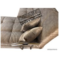 Угловой диван Асмана Марсель левый (хром/PG-2)