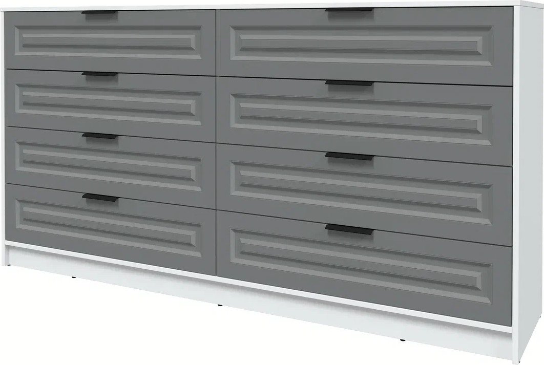 

Комод Интерлиния Концепт КТ-К197 Деко (белый платинум/серый)