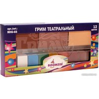 Набор для аквагрима Boomzee BDG-03-01 наливная палитра (12 цв)