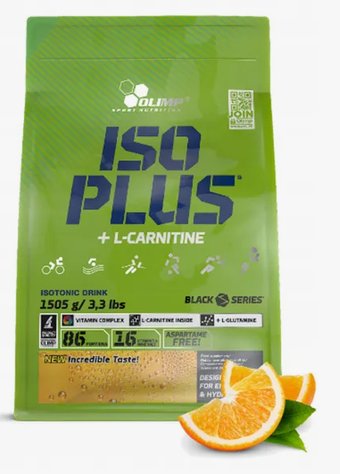 Изотоник Olimp Iso Plus Powder (1505 г, апельсин)