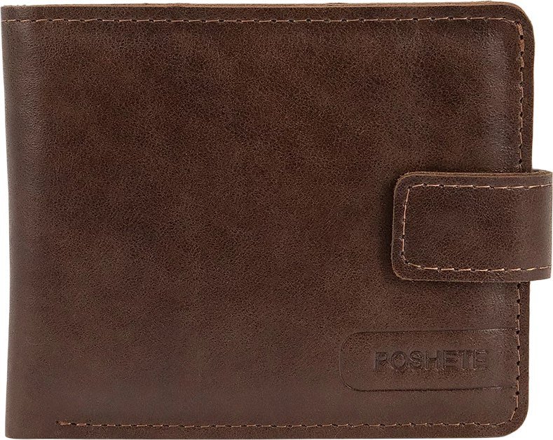 Портмоне Poshete 604-079/1-V/NP-BRW (коричневый)