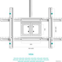 Кронштейн для телевизора Onkron N1L (белый)