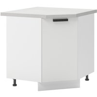 Шкаф напольный Mio Tesoro Пасадена ШНУ 850 угловой (белый/белый бриллиант)