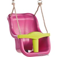 Подвесные качели KBT Luxe (фиолетовый/салатовый)