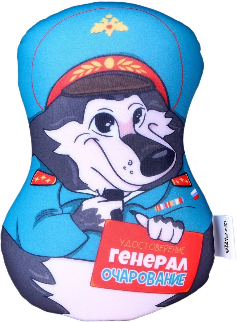

Игрушка-подушка Mni Mnu Удостоверение Генерал очарование 9228751