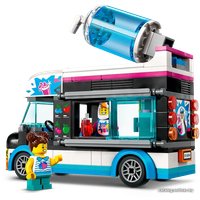 Конструктор LEGO City 60384 Фургон для шейков Пингвин