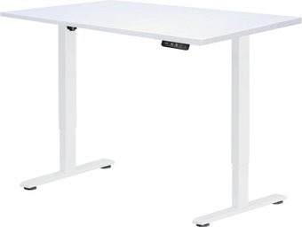 Стол с регулировкой высоты ErgoSmart Electric Desk Prime 1200х650х25 мм (Ясень Тронхейм/белый)