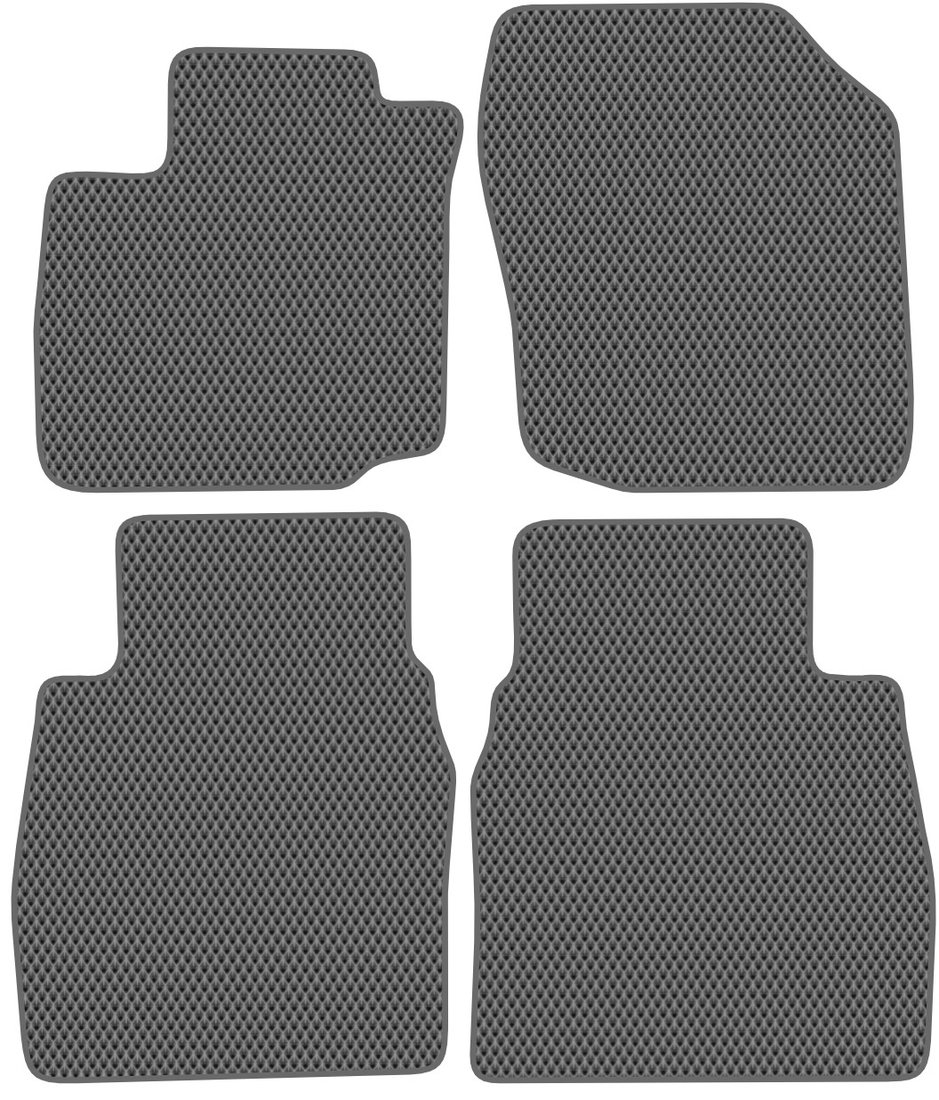 

Комплект ковриков для авто Alicosta Honda Civic IX (хэтчбек 5 дв / FK (5 дв.)) 2012 - 2015 (серый, ромб)