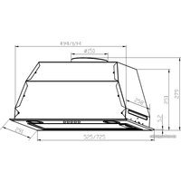 Кухонная вытяжка LEX GS Bloc P 600 (белый)