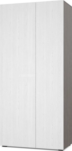 Шкаф распашной Modern Челси Ч50 угловой (анкор темный/анкор светлый)