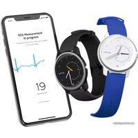 Гибридные умные часы Withings Move ECG (черный)