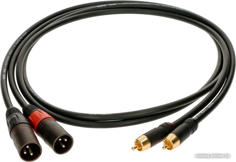 Кабель Klotz AL-RM0300 RCA - XLR (3 м, черный)