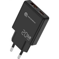 Сетевое зарядное Atomic Blade G203 GAN 20W (черный)