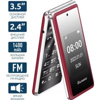 Телефон Olmio F50 (красный)