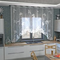 Тюль Лента в626Р 2.65x1.5 м (белый)