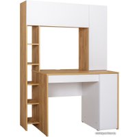 Стол Mobi Комфорт 12.71 (дуб золотой craft/белая аляска)