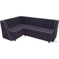 Угловой диван Лига диванов Лофт 104591 (левый, фиолетовый)