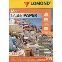 Фотобумага Lomond матовая двухсторонняя A4 105 г/м2 500 л 0300042