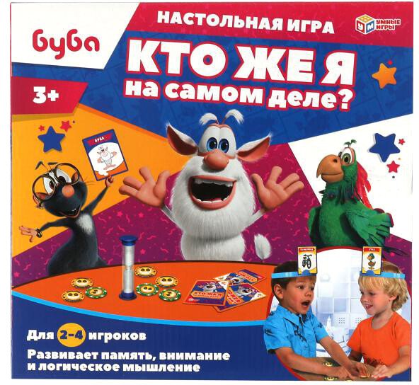 

Детская настольная игра Умные игры Буба Кто Же Я B860891-R1
