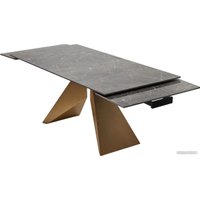 Кухонный стол M-City Ales 180 614M05288 (керамика/бронзовый)