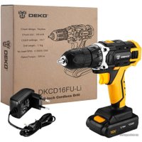 Дрель-шуруповерт Deko DKCD16FU-Li 063-4098 (с 1-им АКБ)