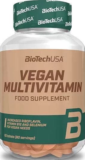 

Комплекс BioTech USA Vegan Multivitamin tablets (60 таблеток)