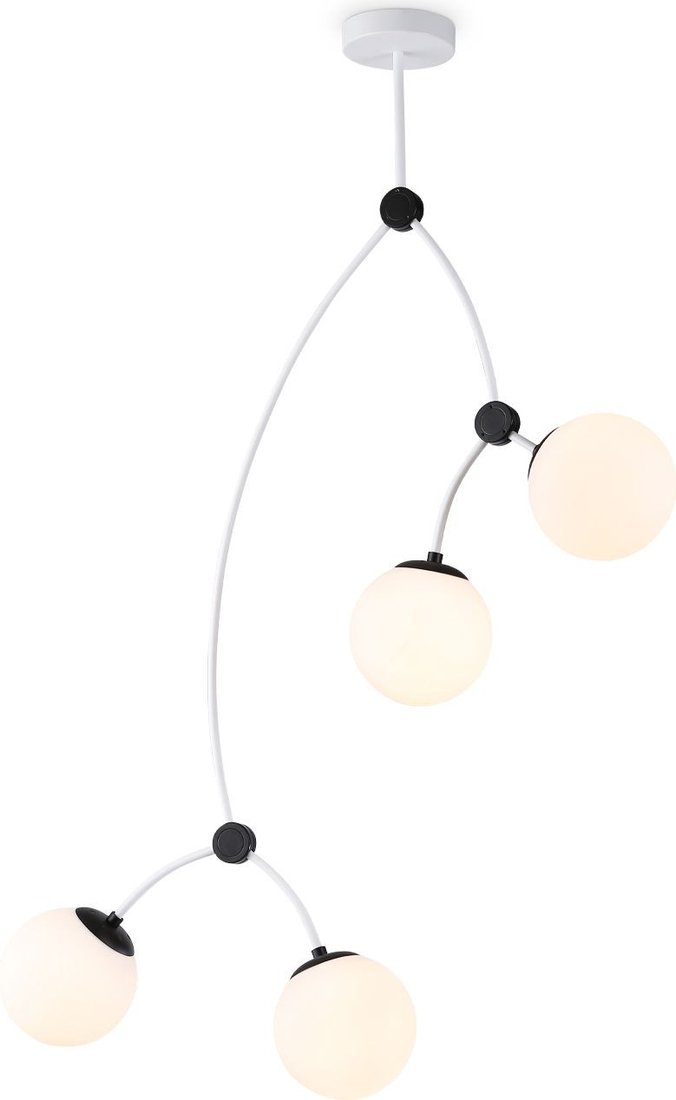 

Подвесная люстра Ambrella light Traditional TR2572/4 WH/BK