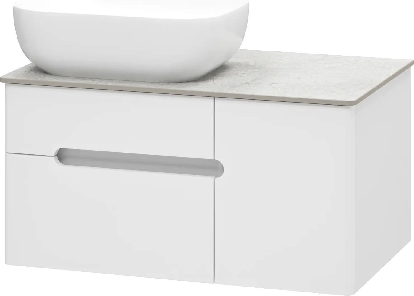 

Misty Тумба под умывальник Роял 80 П-Роя-01080-011П2Я+MA01-80