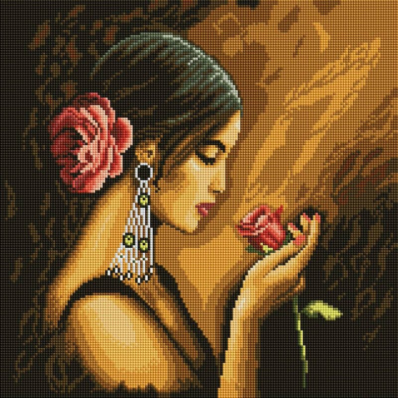 

Алмазная мозаика Белоснежка Испанская красавица 336-ST-S