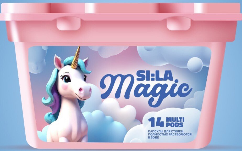 

Капсулы для стирки Sila Multi Pods Magic (14 шт)