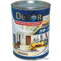 Эмаль Dekor ПФ-115 1.8кг (красный)