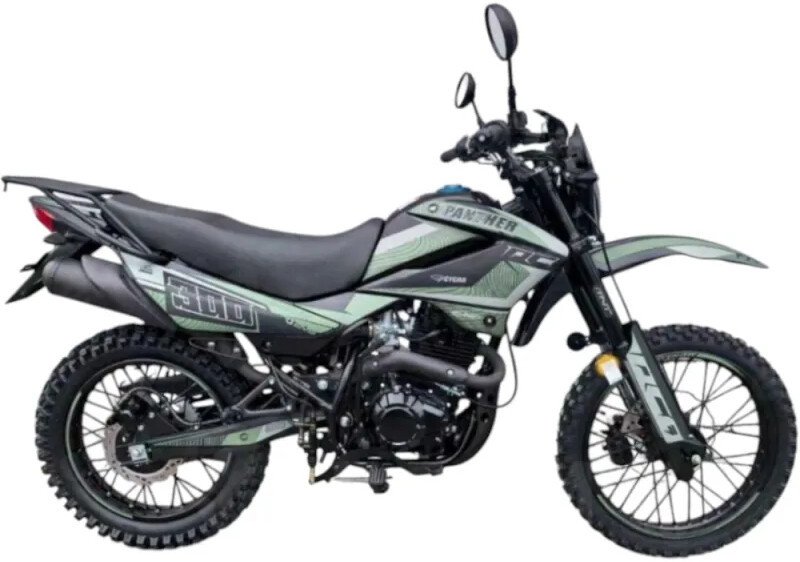 Мотоцикл Racer K1 21 (зеленый)