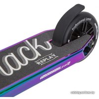 Трюковый самокат Novatrack Replay 110-1 Pro PL 110A.REPLAY.1NCBK20