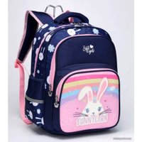 Школьный рюкзак Sun Eight SE-90008 (темно-синий/розовый)