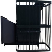 Банная печь ComfortProm Чугун 20м3 закрытая каменка, панорама в Борисове